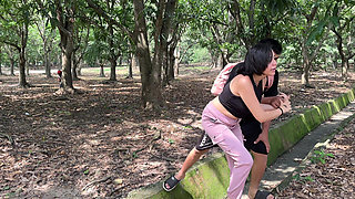 Moans in the Woods: I Saw a Couple Giving Each Other a Hard Outdoors and I Masturbated While Recording