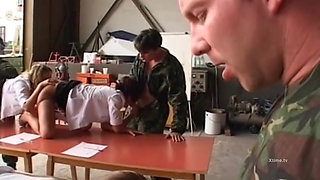 New hot cadets are fucked and subject to a hard sex lesson