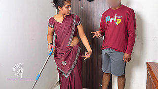 Komal Was Using Her Magic Mop When a Homeowner Lured Her with Money.