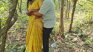 Sister in Law Put Banana Into Her Ass in the Forest, Telugu Anty Fucking