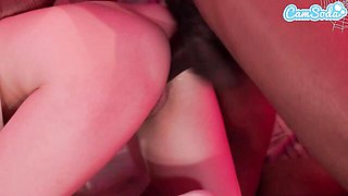 Legs behind head dirt with pin-up Isiah Maxwell and Coco Lovelock from Cam Soda