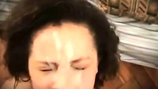 Amateur Latina Facial Audition