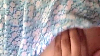Young Sri Lankan intern trying hard sex during the lunch break with her Dildo