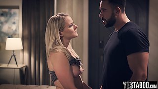 Horny homeless MILF seduces and fucks a big dick married stranger