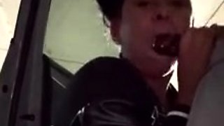 Kendoll Quick Blowjob In The Parking Lot