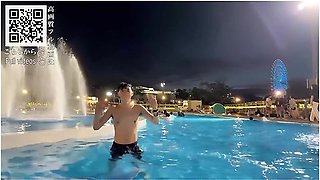 The Tightness Of Her Pussy Felt So Good That I Ended Up Cumming Inside Her. Amateur/couple/pool