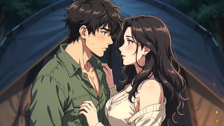 Too Close to Resist Forbidden Night in the Tent Hentai