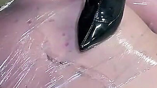 French Pegging - Garage of Humiliation: the Boss Orchestrates a Memorable Punishment with His Dominatrixes