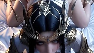 Nymphprince sexual cravings with stiff long spunk-pump (33-CGI STYLIZED)