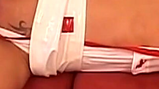 Blonde MILF Nurse Gets Her Ass Drilled Hard on Couch