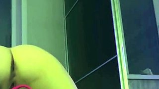 Blonde Tattooed Babe Orgasms Passionately on Webcam