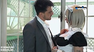 I fuck my maid while my wife is away