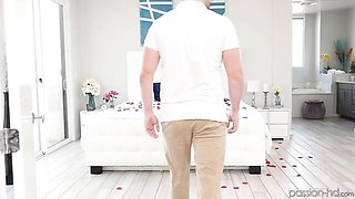 Five-star teen with small tits Hime Marie jumps on a fat penis