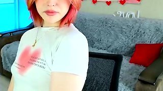Amateur redhead Russian teen