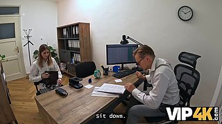 Vip4k. teenager student Funky Town takes out a loan for the first ever time.