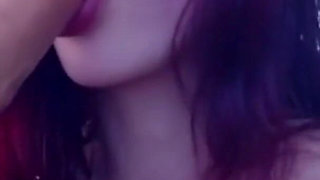 Sexy Petite Masturbation in the Office