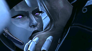 Ava - Futa Spaceship Commander Fuck & Creampie 3D Porn