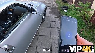 Hot Latina Girlfriend Sells Pussy to Stranger for Car - Cuckold POV Sex in HD