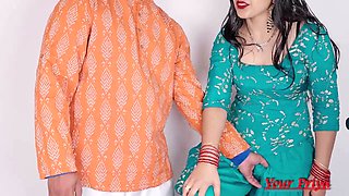 Hot bahu hard fucked by old sasur in Hindi audio