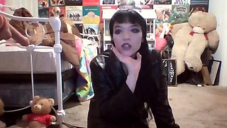 Stacked brunette goes solo toys and masturbation
