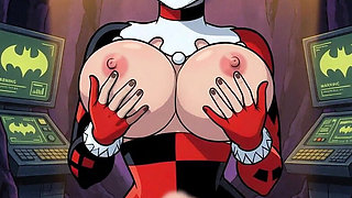 Tight Bald Ass Pussy Harley Quinn Teasing