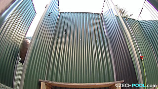 Czech Pool 2: Smoothly Shaved Blonde