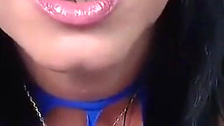 Live Show in Blue Dirty Talk & Intense Masturbation