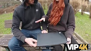 Busty Redhead Charlie Dean Cheats with Big Cock in HD POV Sex