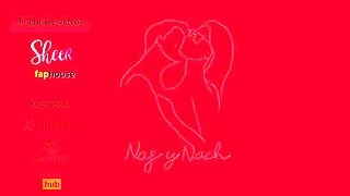 Car Blowjob in Public - Spanish Amateur with Glasses Swallows Cum