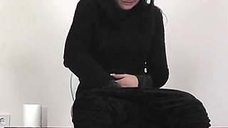 Dyanna Smokes Again in His Live Toilet