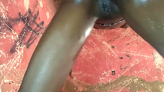 Hot Ebony Babe Dancing POV Stunning Front and Back View