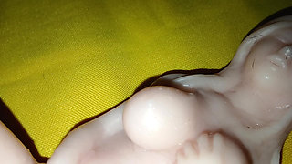 Realistic Silicone Sex Toy POV in 4K - Solo Doll Experience