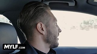 Mylfdom - super-sexy milf gets nailed and spanked by bwc