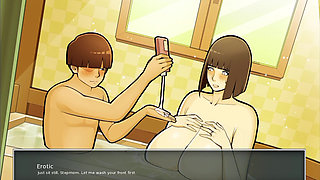 Konoha MILFs Part 39 - My Stepmother Hinata Masturbated Me During a Bath and We Almost Got Caught - by Eroticgamesnc