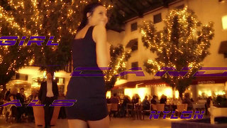 Nylon Girl Bound and Fucked Hard in Wild BDSM Session