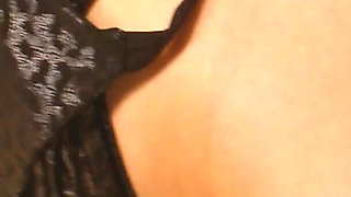 Dirty Holes MILF in Lingerie Ends up with Cum on Her Face in a Glory Hole