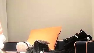 Extreme close up of Japanese teen masturbating Uncensored