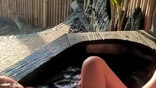 Fuck Young Couple Outdoor Veranda