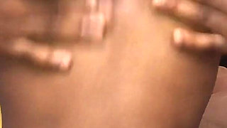 Sexy Ebony Teen Small Tits in See Through Top