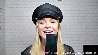 Vends-ta-culotte - Gorgeous French dominatrix punishes your ass because you werent obedient