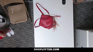 Step-mother and teen fucked for stealing merchandise