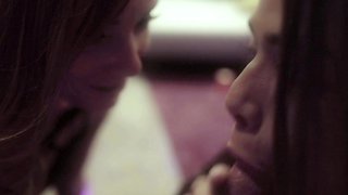 Hot brunette babe gives a perfect POV blowjob