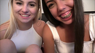 Teens Steal Shy Guy's Virginity - Aria Banks X Rachel Rivers - Perfect Girlfriend - Alex Adams