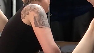 Fisting Her Big Clit