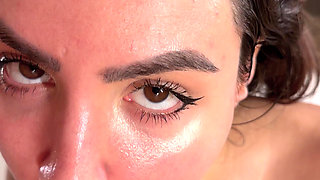 POV Blowjob and Facial Cumshot