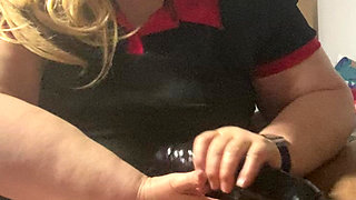 British Blonde MILF Gets Wild with Huge BBC. Naughty Play