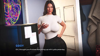 Practice Threesome with Boss for Seduce Client in Party - the Synthetic - E09