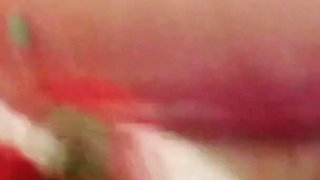 Holi Special: Stepdad Fucks Horny Stepdaughter in Bathroom with Red Gulal All Over Her Big Tits