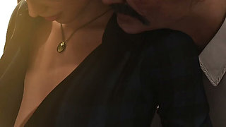 Being a Wife (v1.220p) - P9 - the Cheating Wife Cuckolds Her Husband While on a Phone Call and Gets Caught by Her Stepson