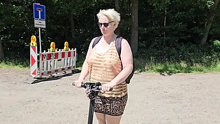 Frivolous on the Road with the Scooter